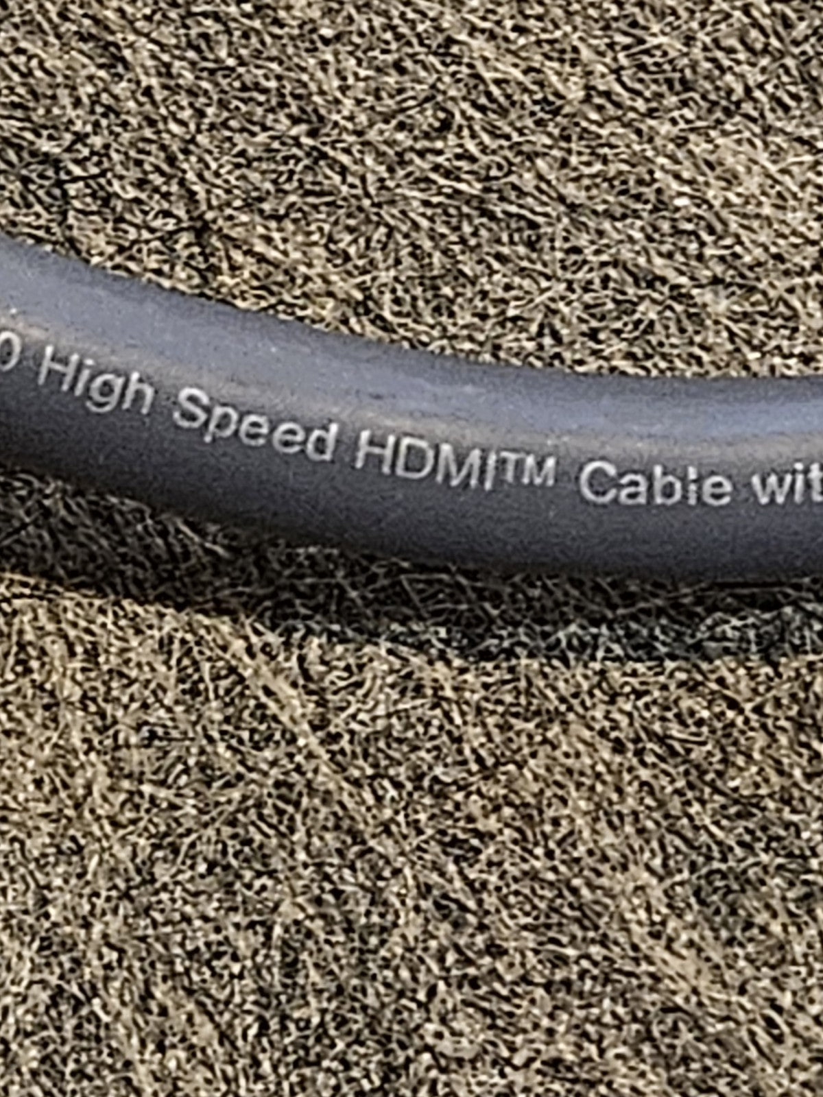 Rocketfish (RF-G1180) 24’ft. Long HDMI Cable With Ethernet 24k Gold Connector