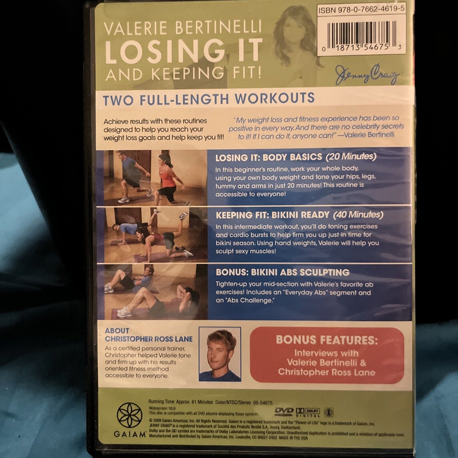 Valerie Bertinelli: Losing It and Keeping Fit (DVD, 2009)