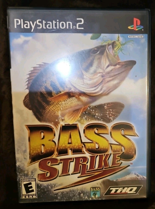 BASS Strike (Sony PlayStation 2, 2001) No Game. Case + Artwork + Mqnual ONLY
