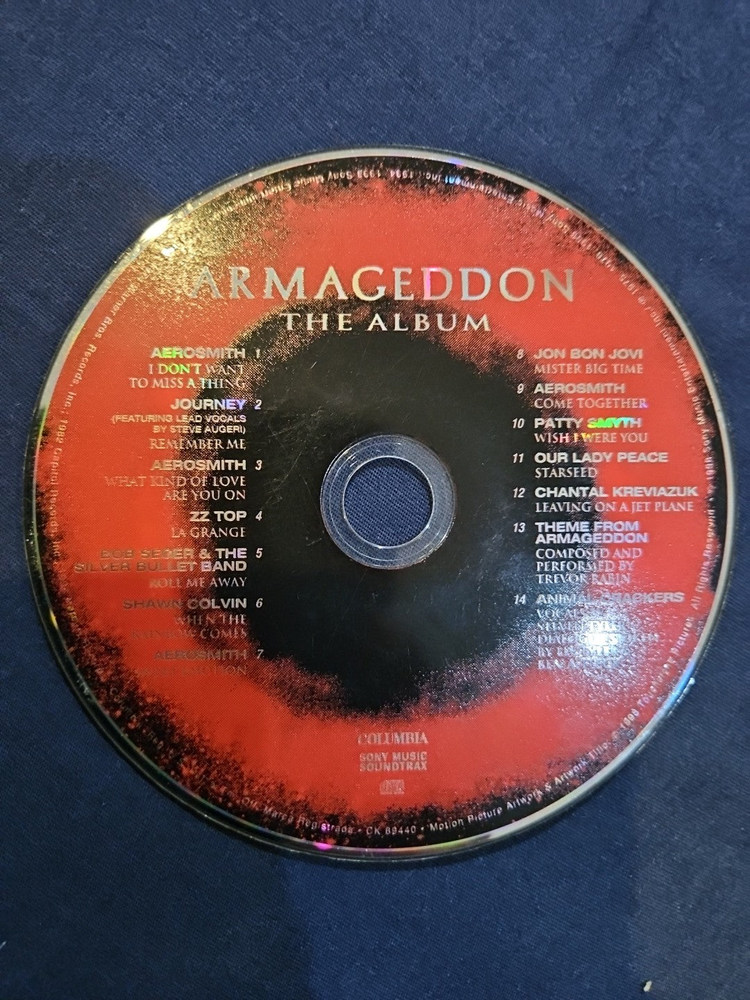 Armageddon The Album (CD) DISC ONLY