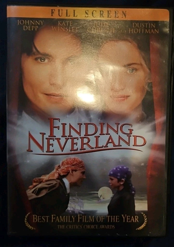 Finding Neverland (DVD, 2005, Full Frame) New Sealed