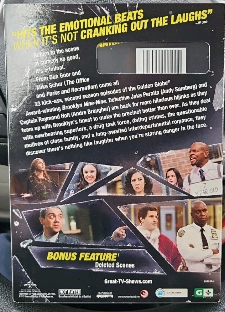 Brooklyn Nine-Nine: Season Two (DVD, 2014) Sealed