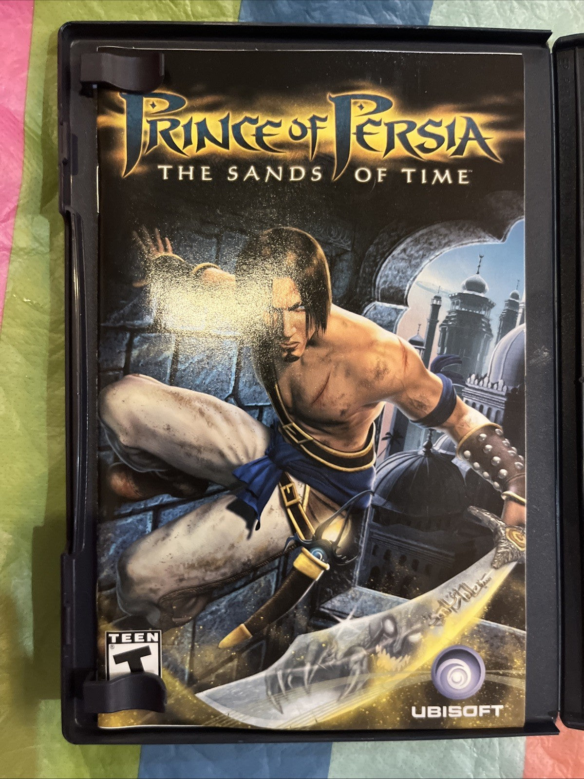 Prince of Persia: The Sands of Time (PS2) CIB. Manual + Reg Card. Original Disc