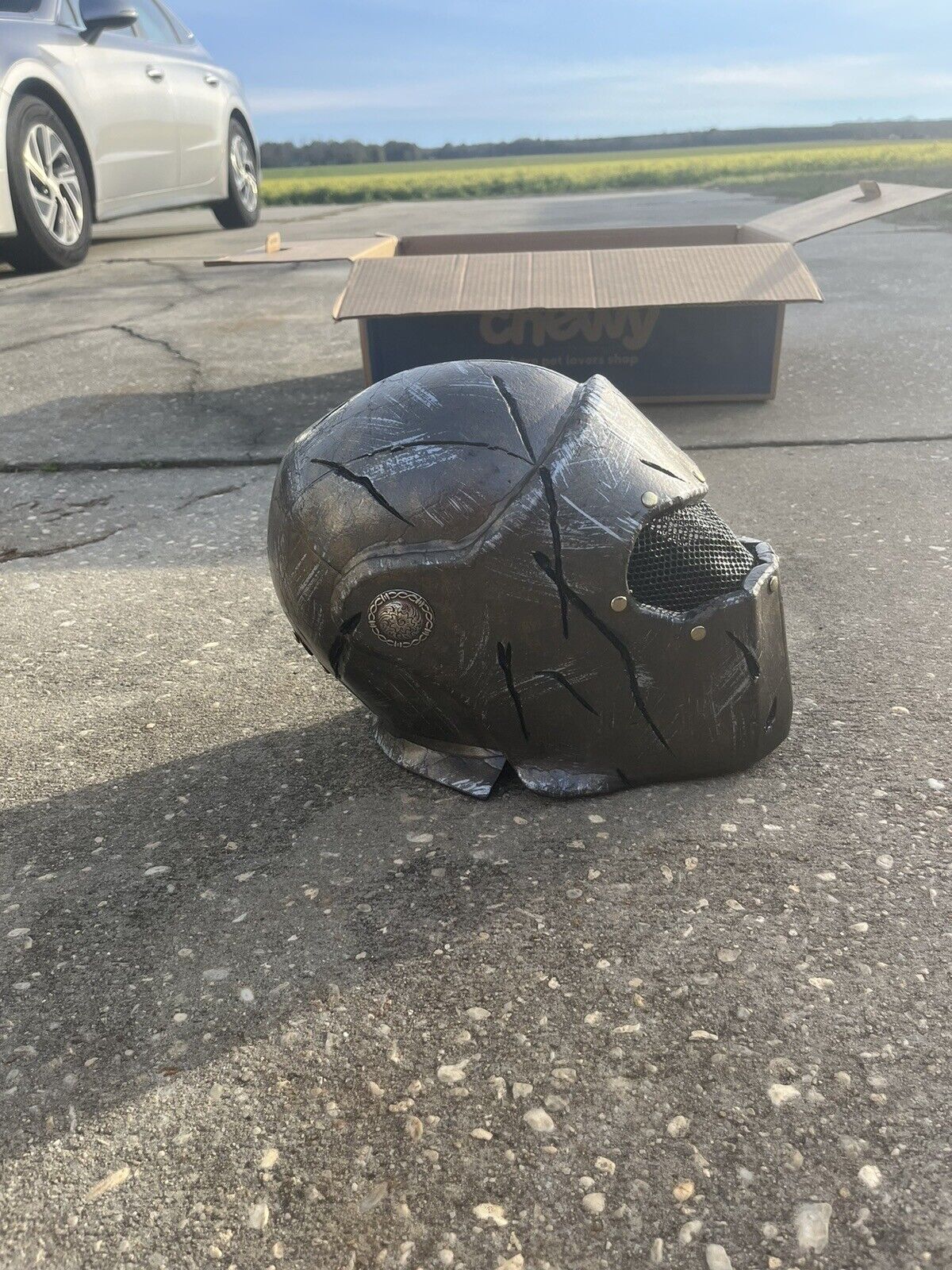 Box of Nerf Guns, Toys, and Accessories