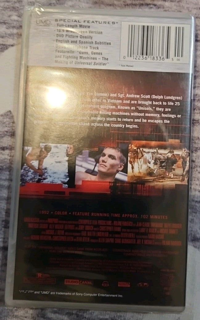 Universal Soldier (Uni Media Disc, 1992) New Sealed