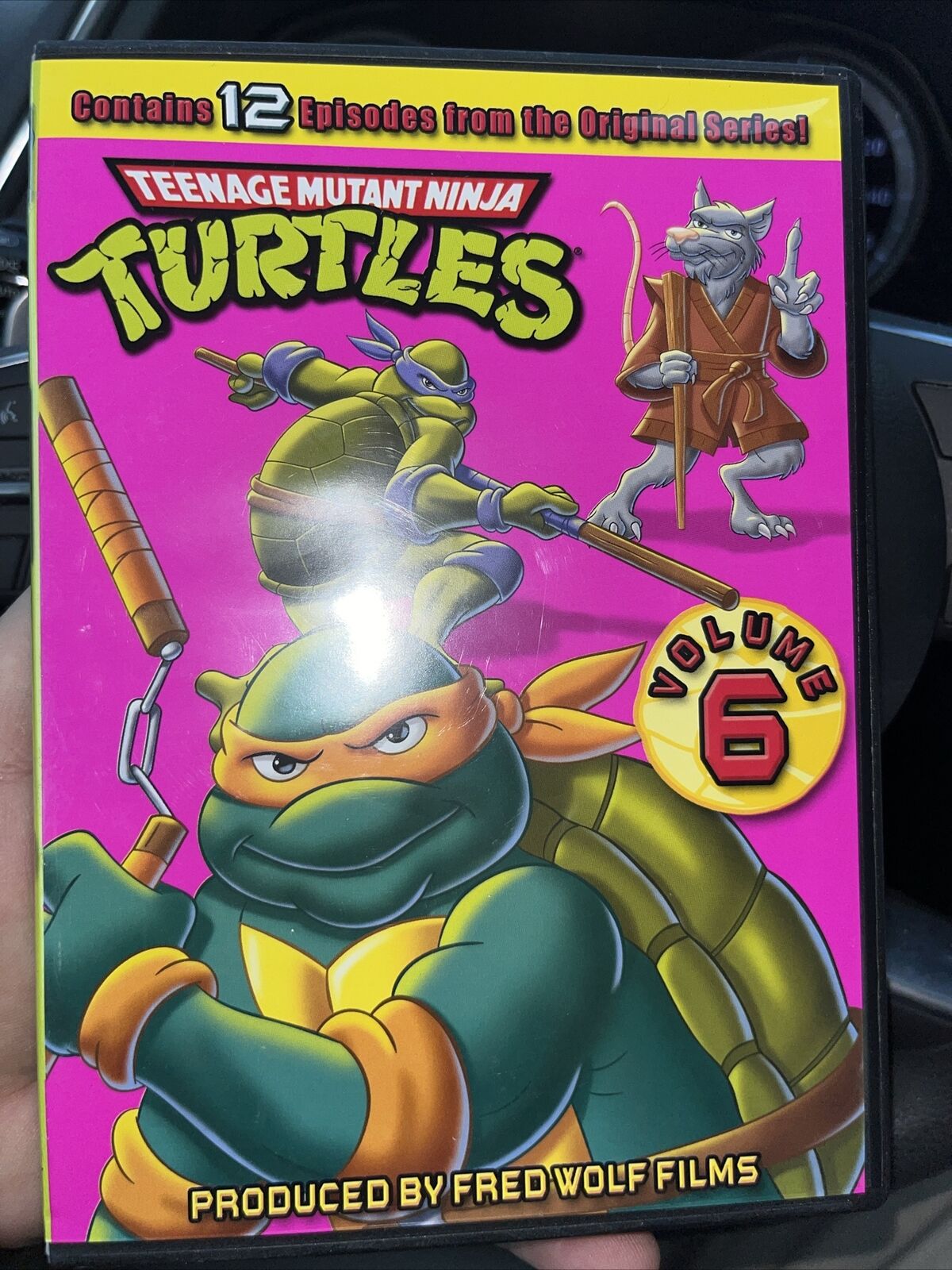TMNT 90s Teenage Mutant Ninja Turtles Volume 6 DVD Cartoons 12 Episodes New