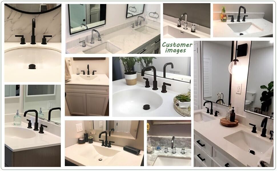 TImeArrow TAF288S-MT Black Matte Faucet Set