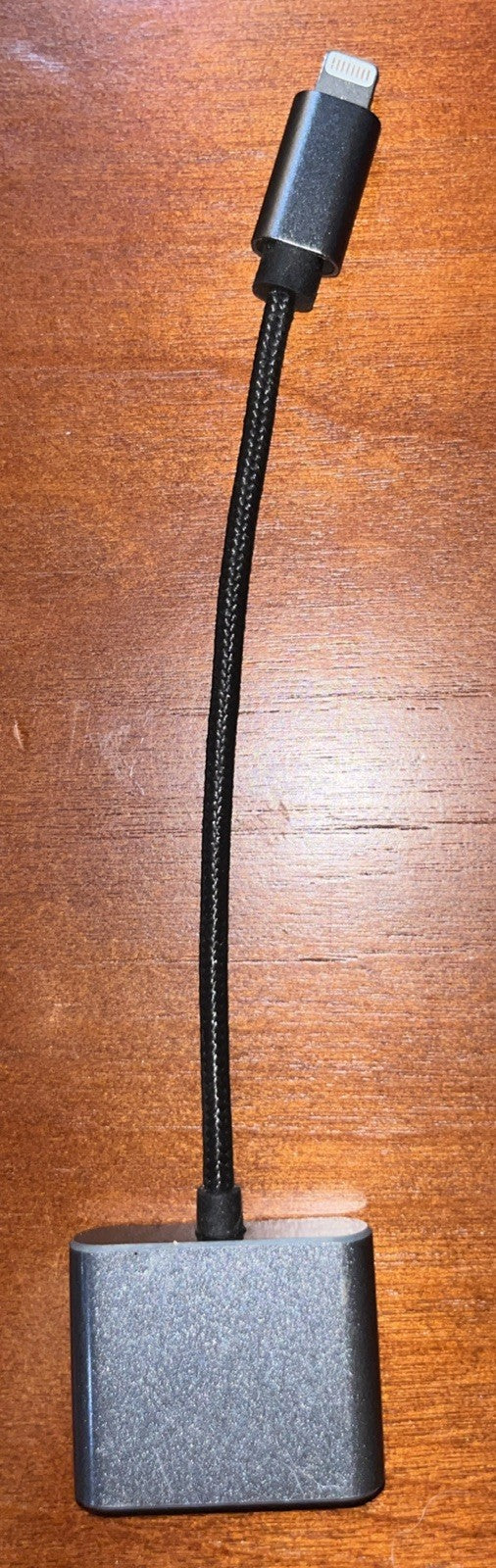 USB-C / Headphone Jack To Apple Lightning Connector