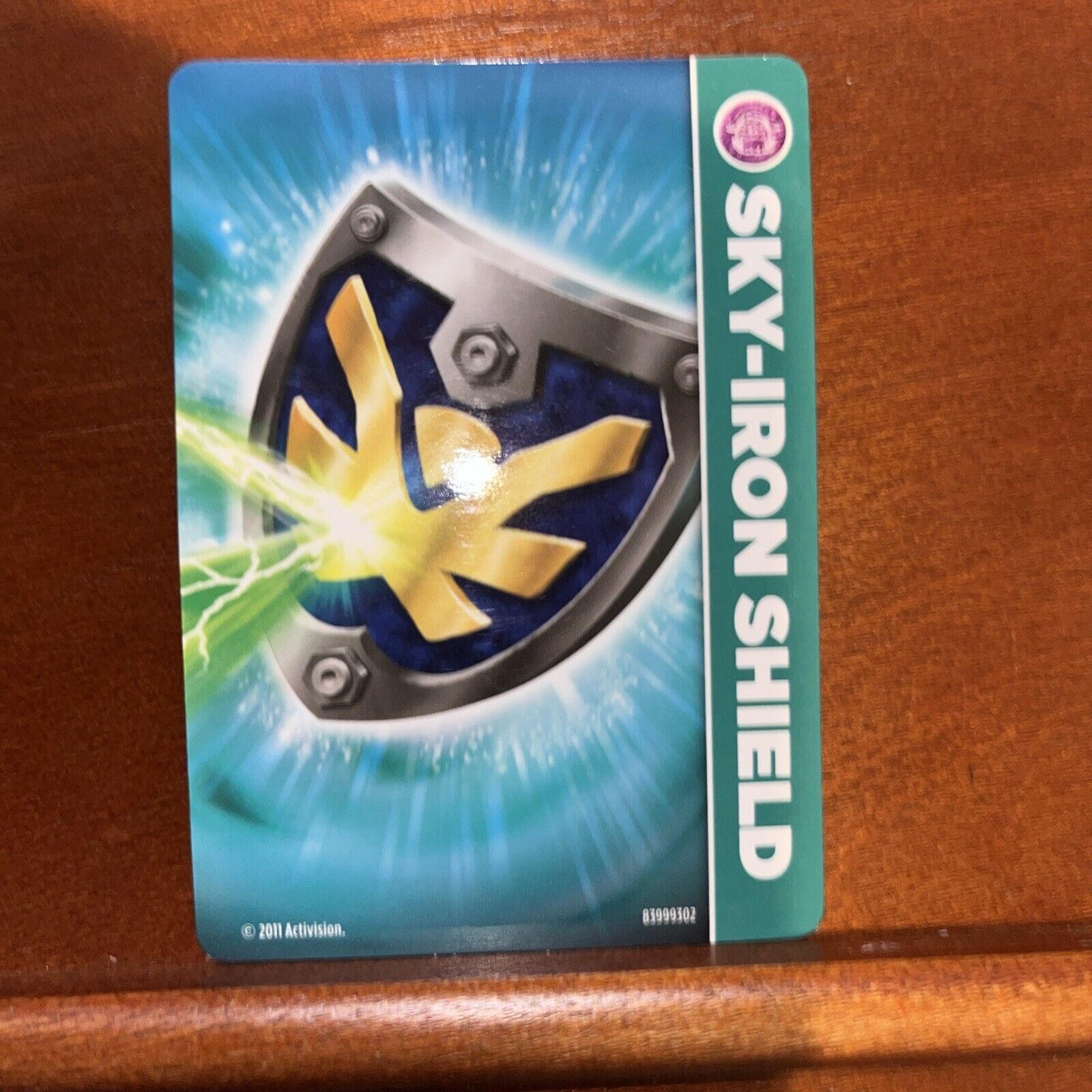 Skylanders Sky-Iron Shield With Cards