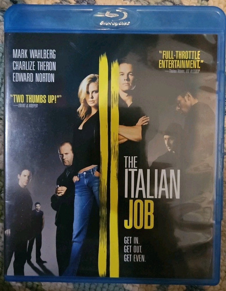 The Italian Job (Blu-ray, 2003) New. No Digital Download