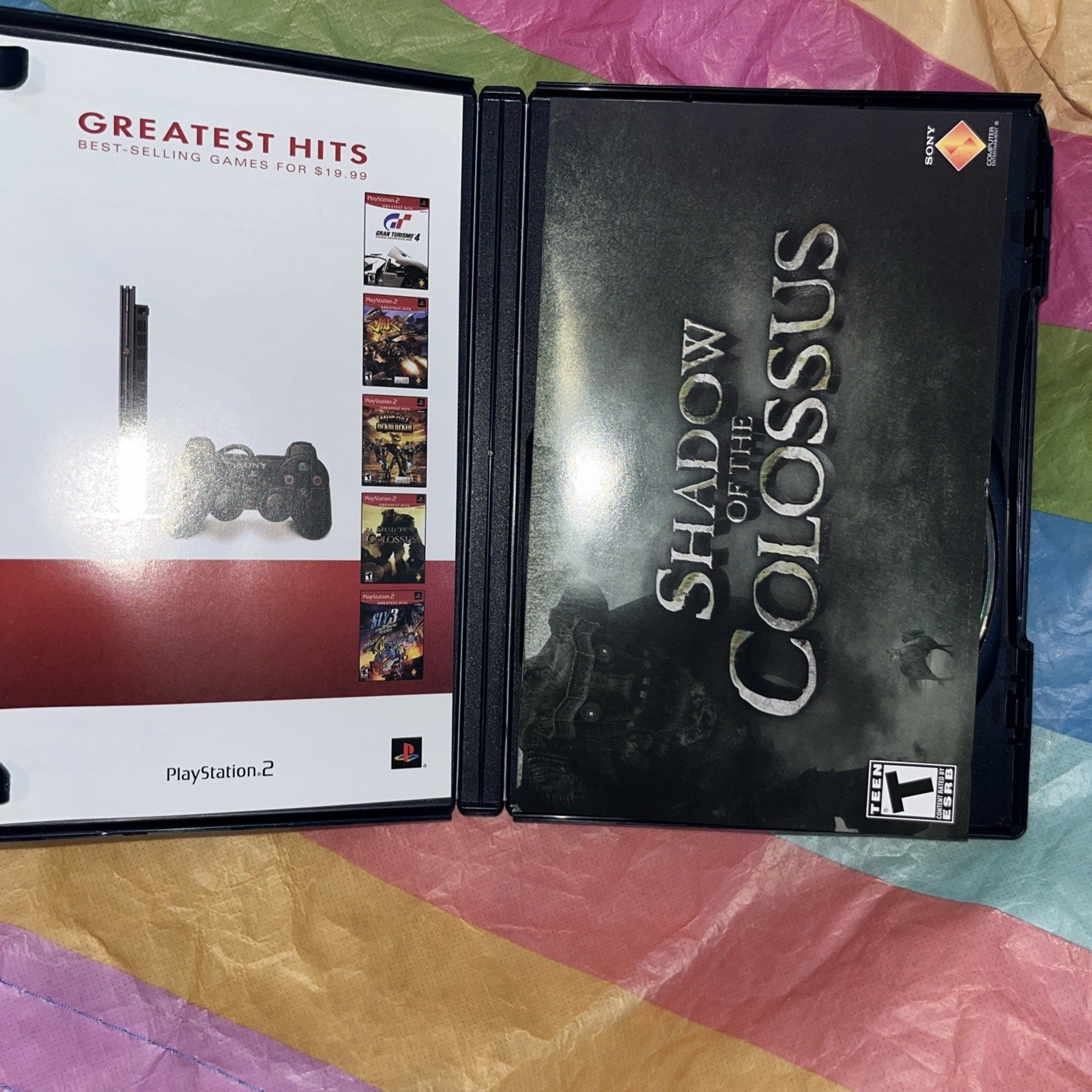 Shadow of Colossus (PS2)  Tested. Manual + Reg Card +