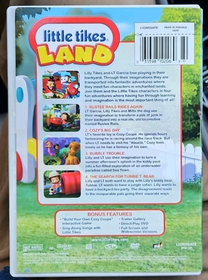Little Tikes Land (DVD, 2008) New Sealed