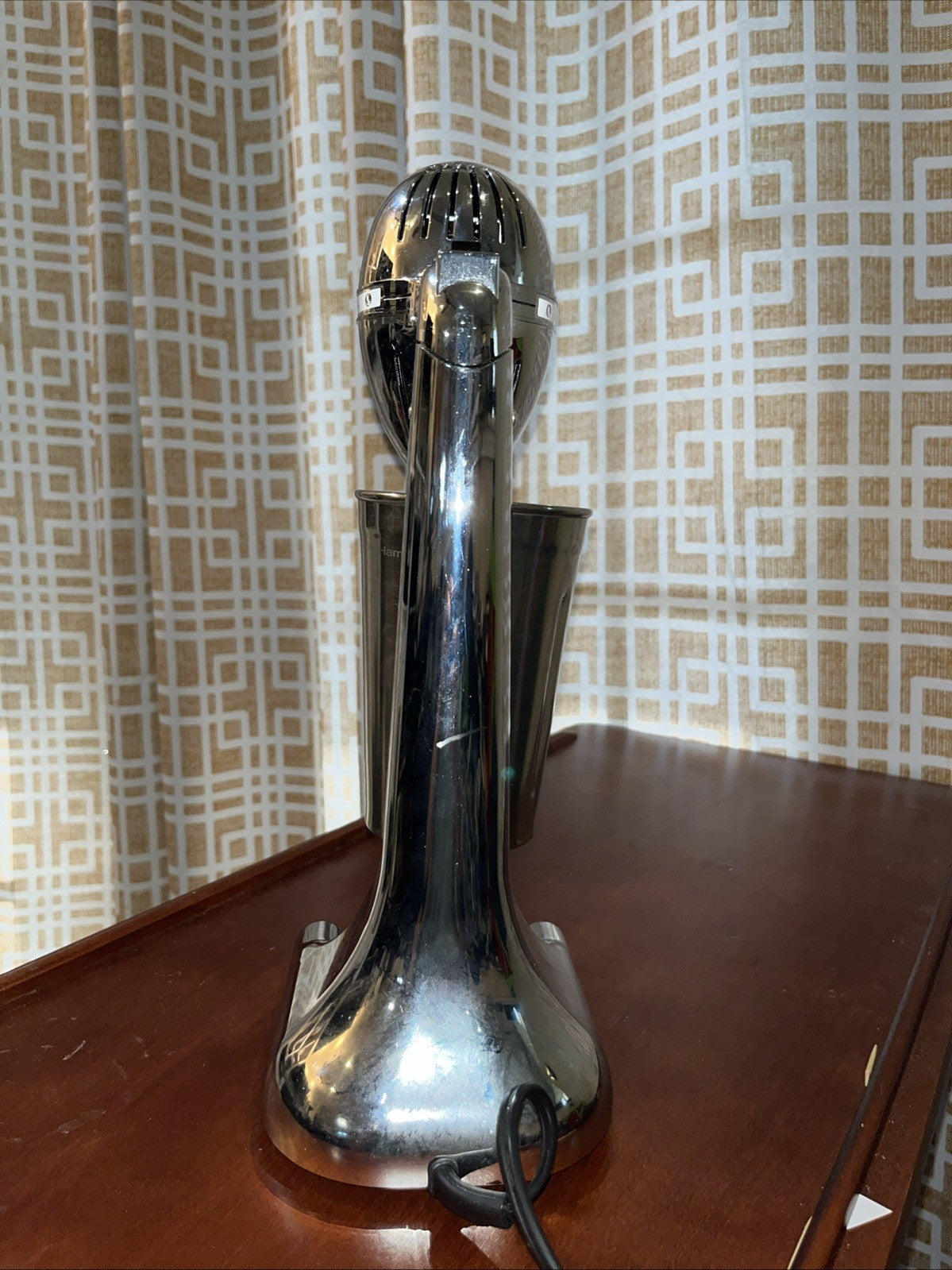 Hamilton Beach Classic Drink Master Chrome Countertop Shake Mixer. Tested