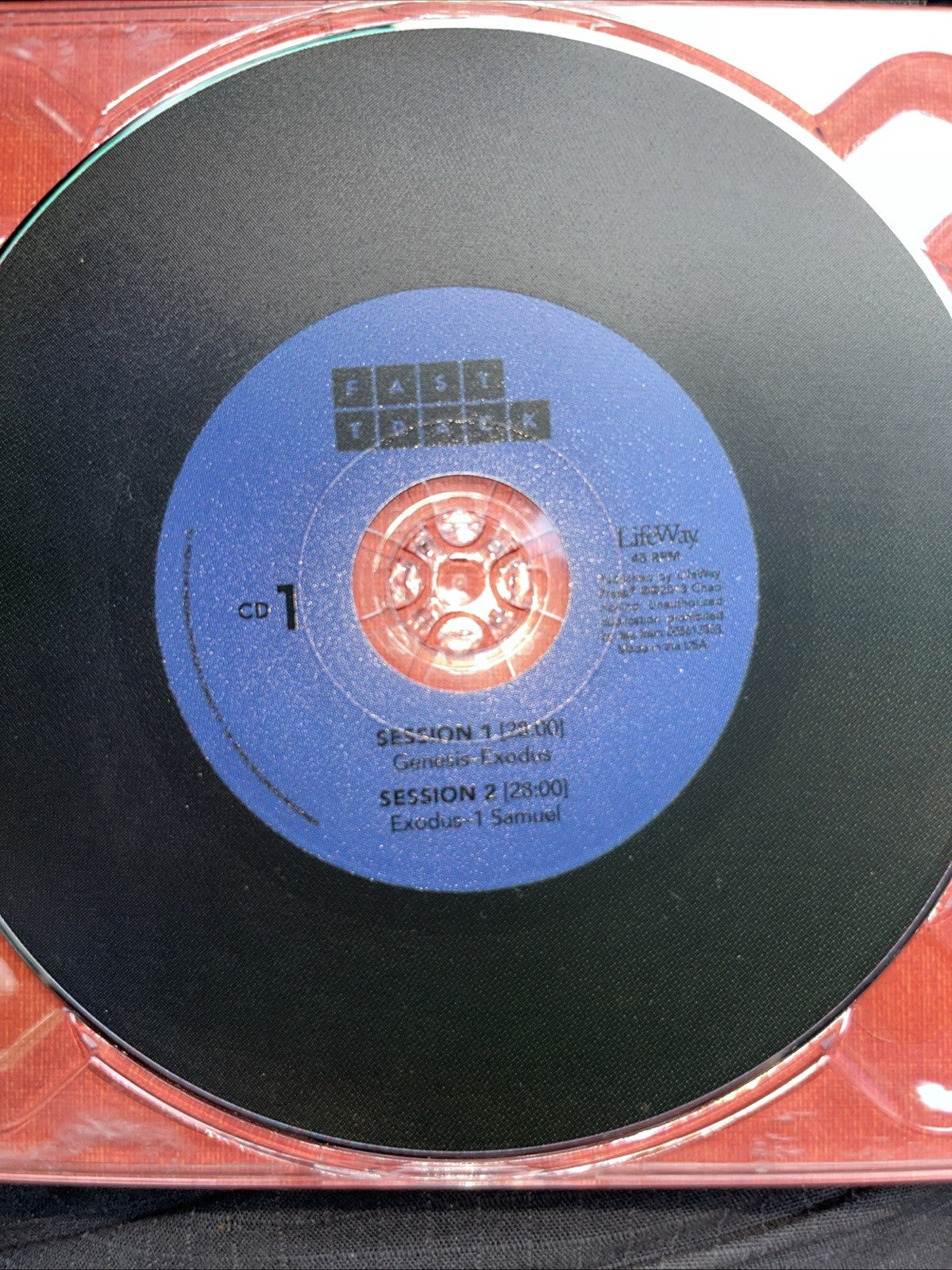 ADUOBOOK: Lifeway Fast Track: Genesis To Revelation- 4 CD Set- Chad Hovind   A17