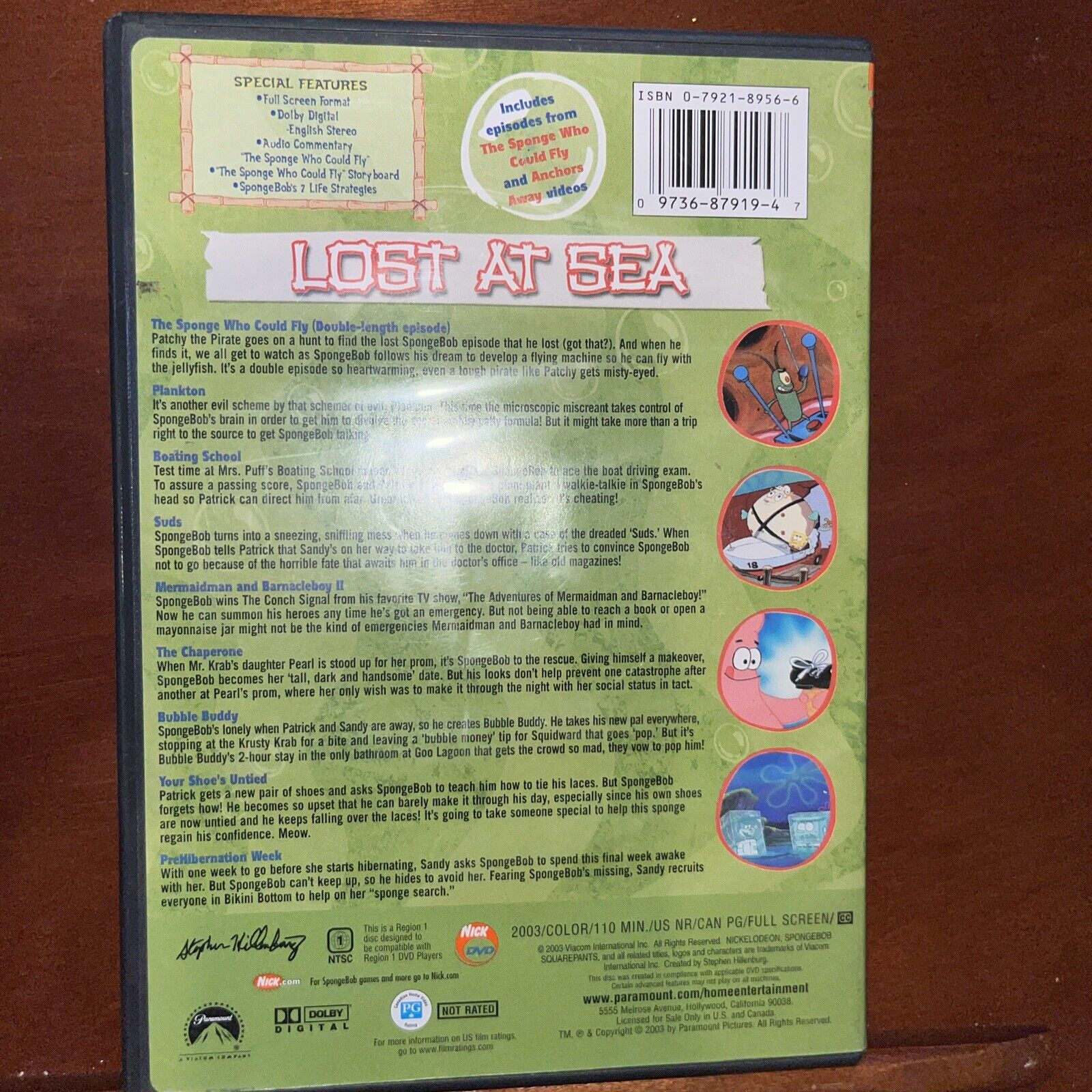 Lost at Sea (DVD, 2003)