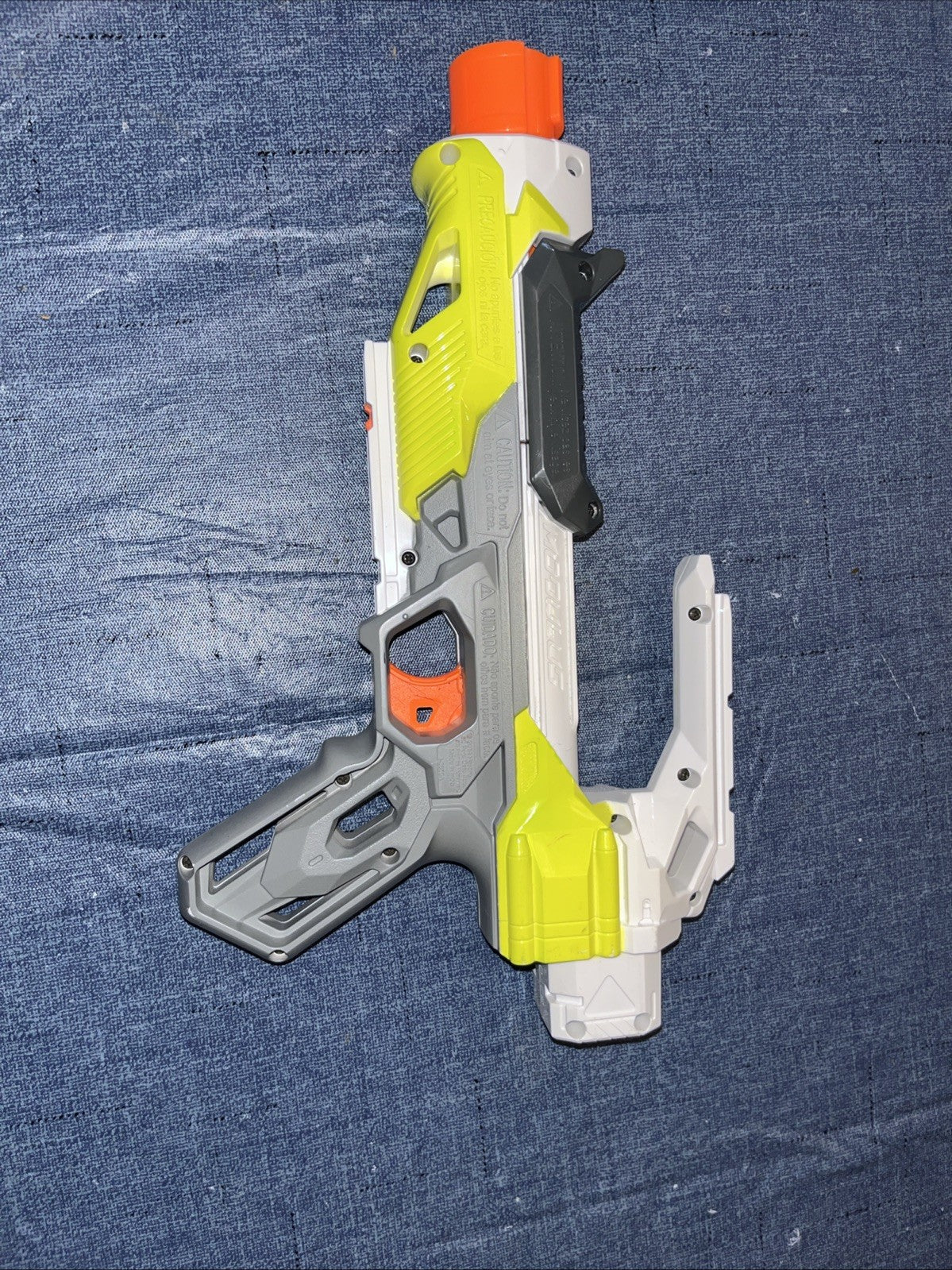 Nerf Modulus Pump Receiver/Grip w/N-Strike Barrel, Bipod, Stock