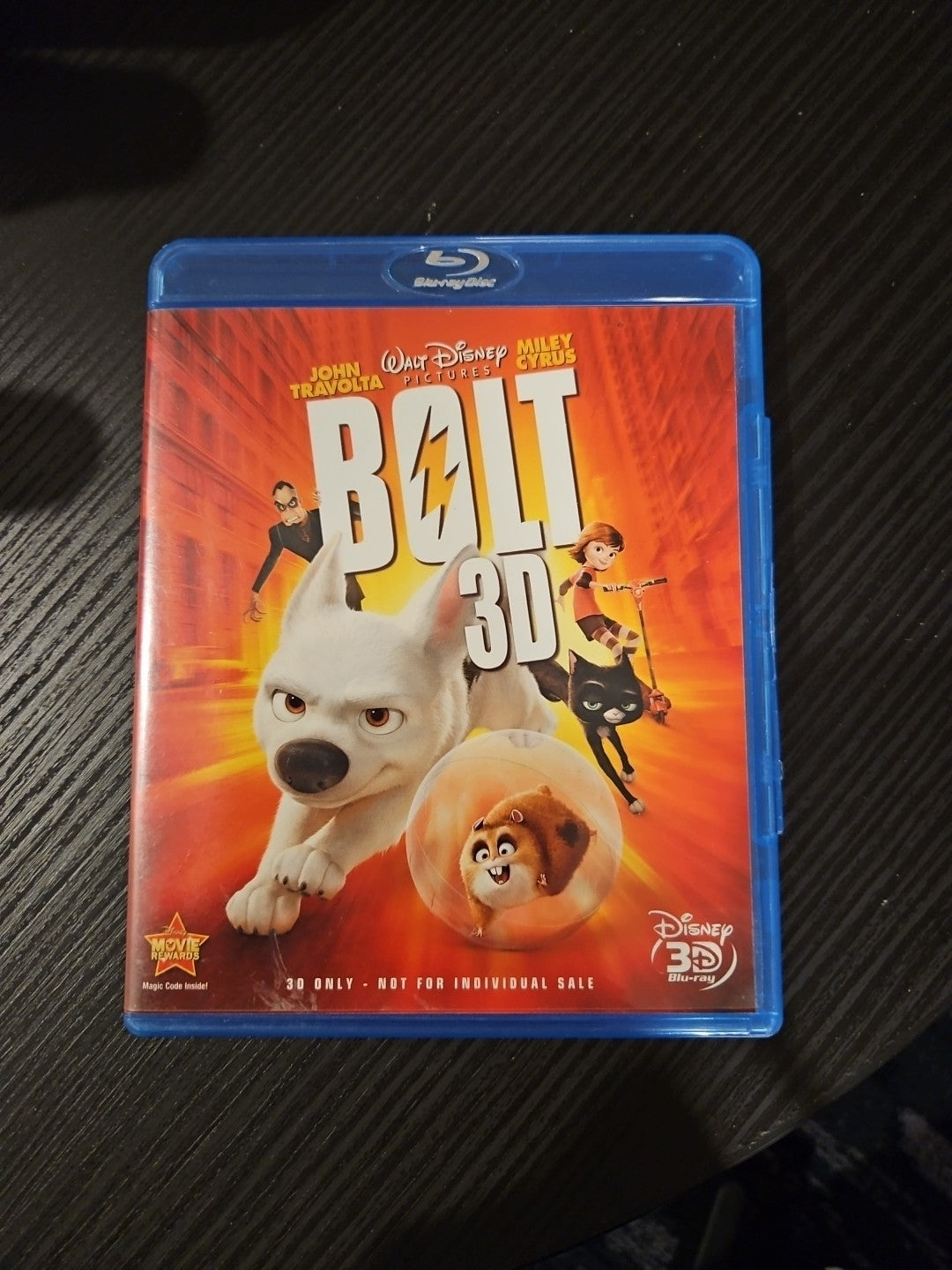 Disney Bolt 3D Blu-ray Disc 2010 Disney Brand New Sealed