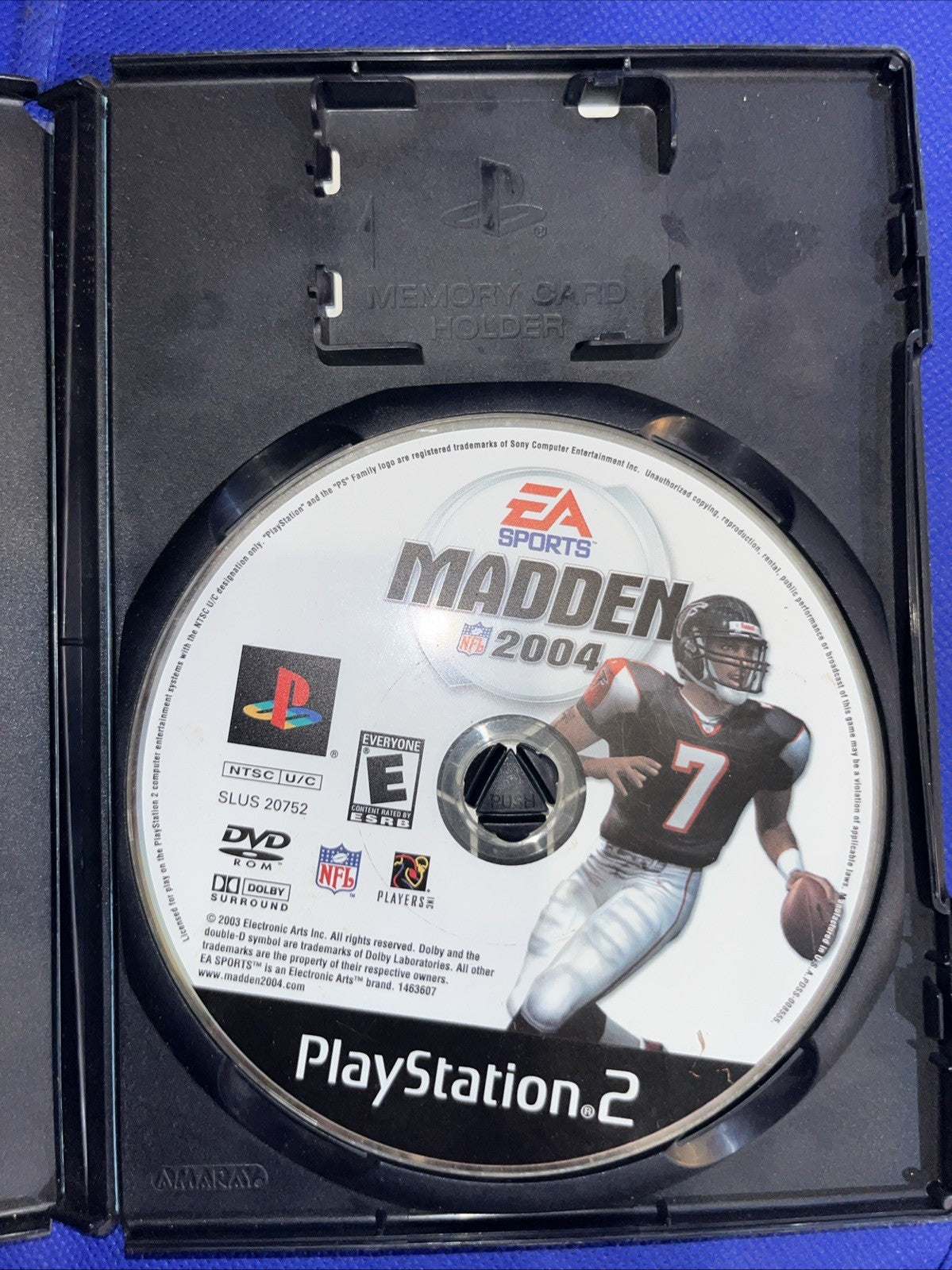 Madden NFL 2004 (pS2) Original Case + Tested Disc)