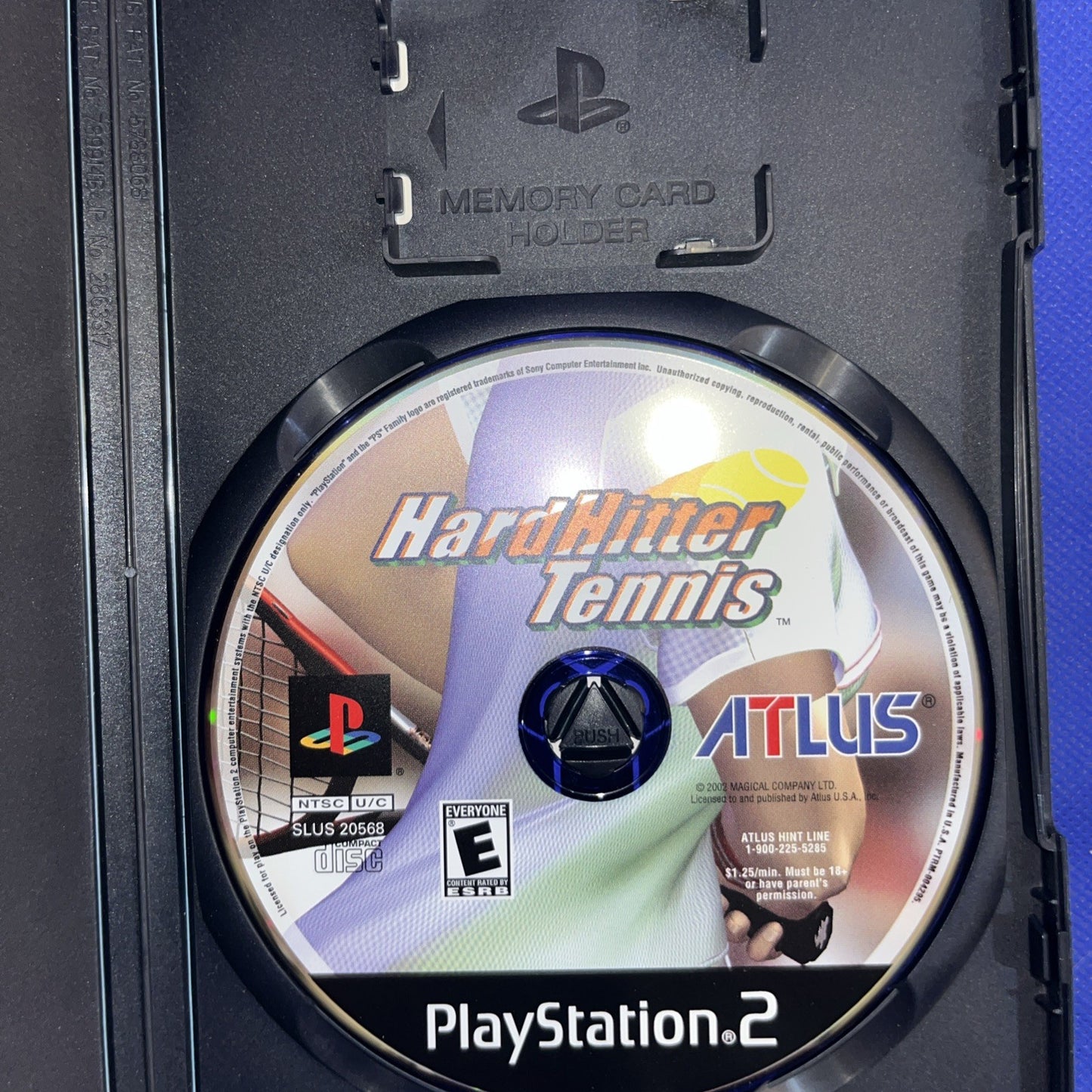 Hard Hitter Tennis 2 (PS2) Original Case + Tested Disc