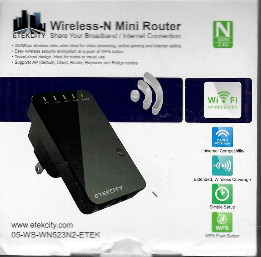 Etek City Wireless-N Mini Router