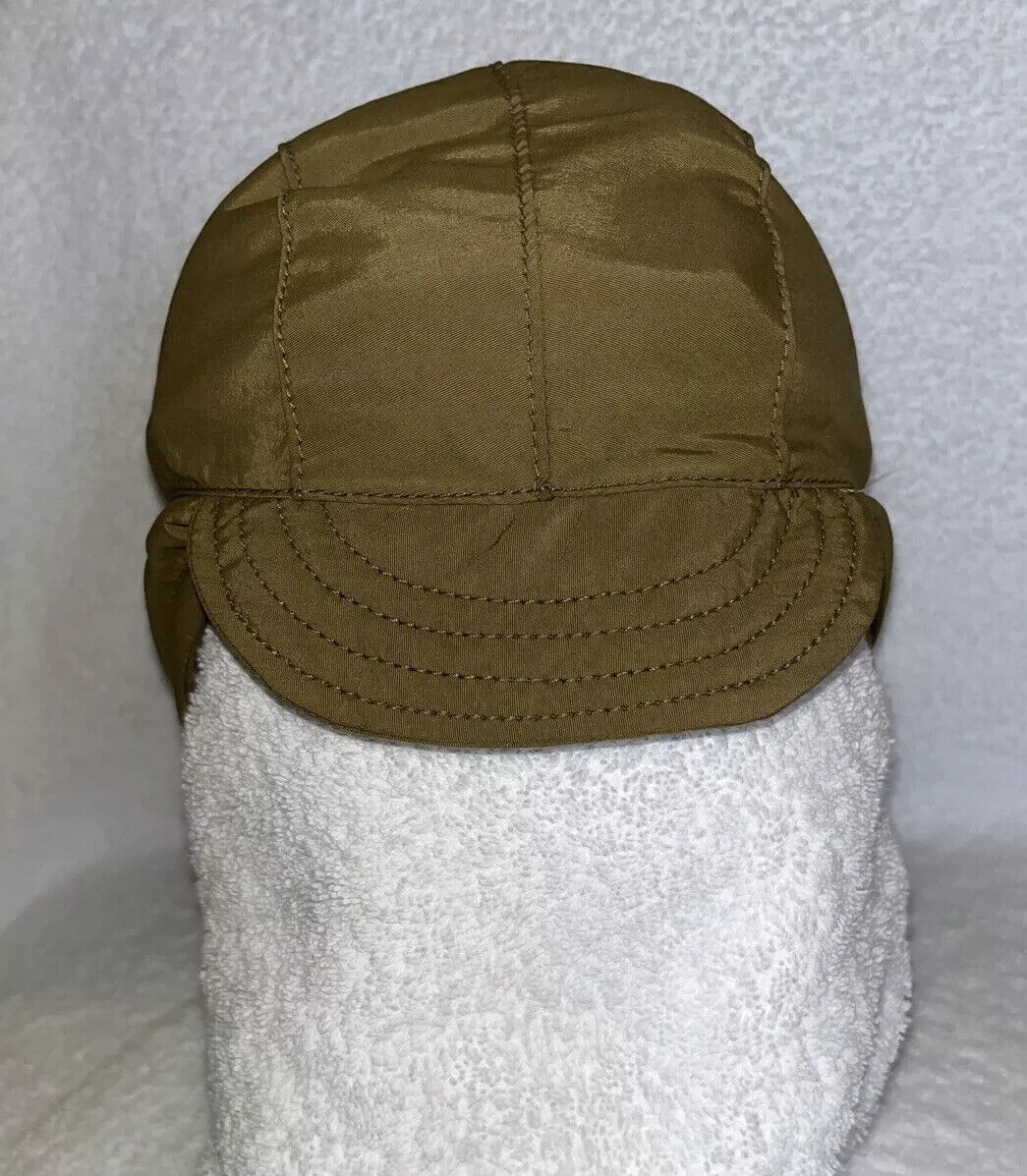 Kids Winter Warm Beanie Fleece Lined Cap Adjustable Hat With Brim