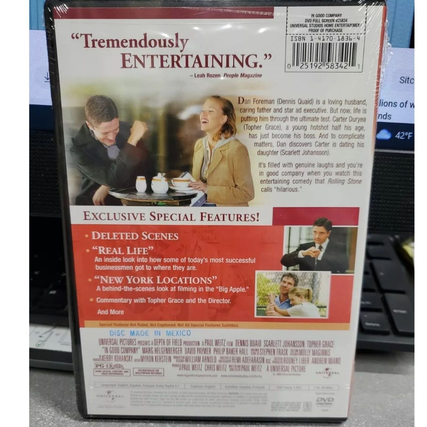 In Good Company (DVD) Brand New Sealed