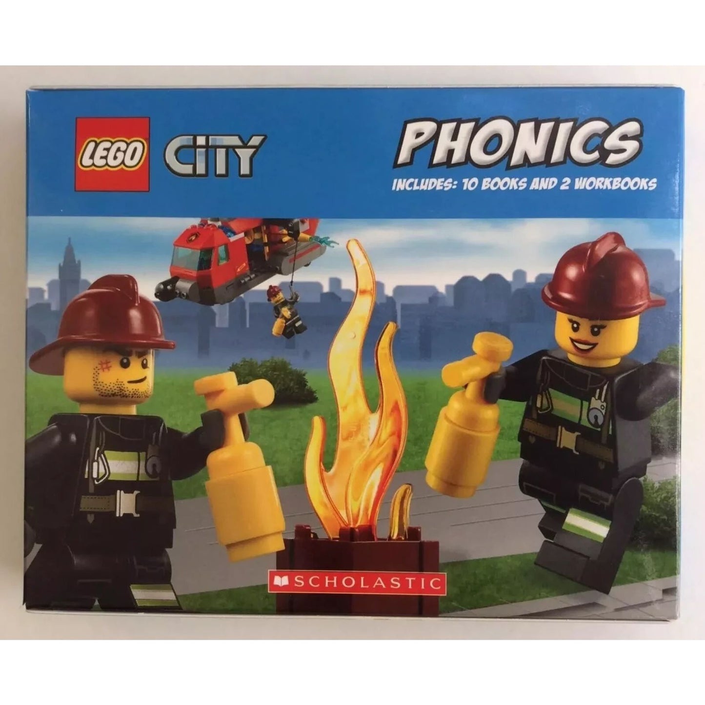 Phonics Boxed Set (LEGO City) Paperbacks – by Quinlan B. Lee - 12 Book Set