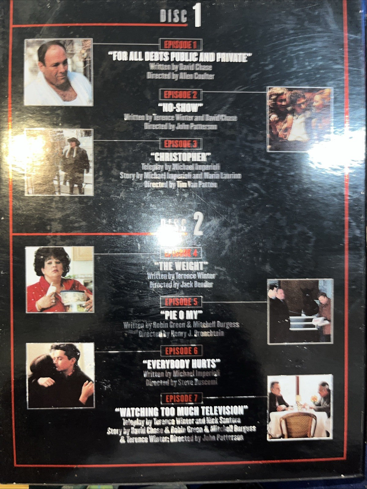 The Sopranos: the Complete Fourth Season (DVD, 2002) Tested.