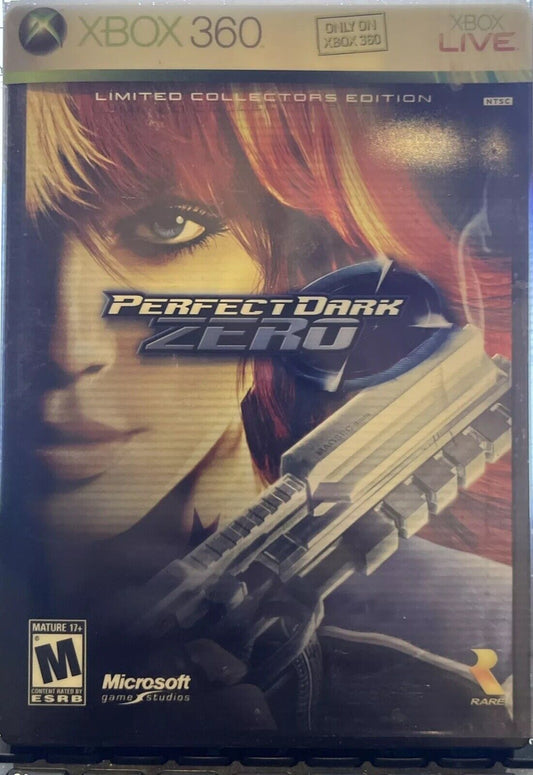 Perfect Dark Zero --Limited Collector's Edition ( Xbox 360) Steelbook. Tested