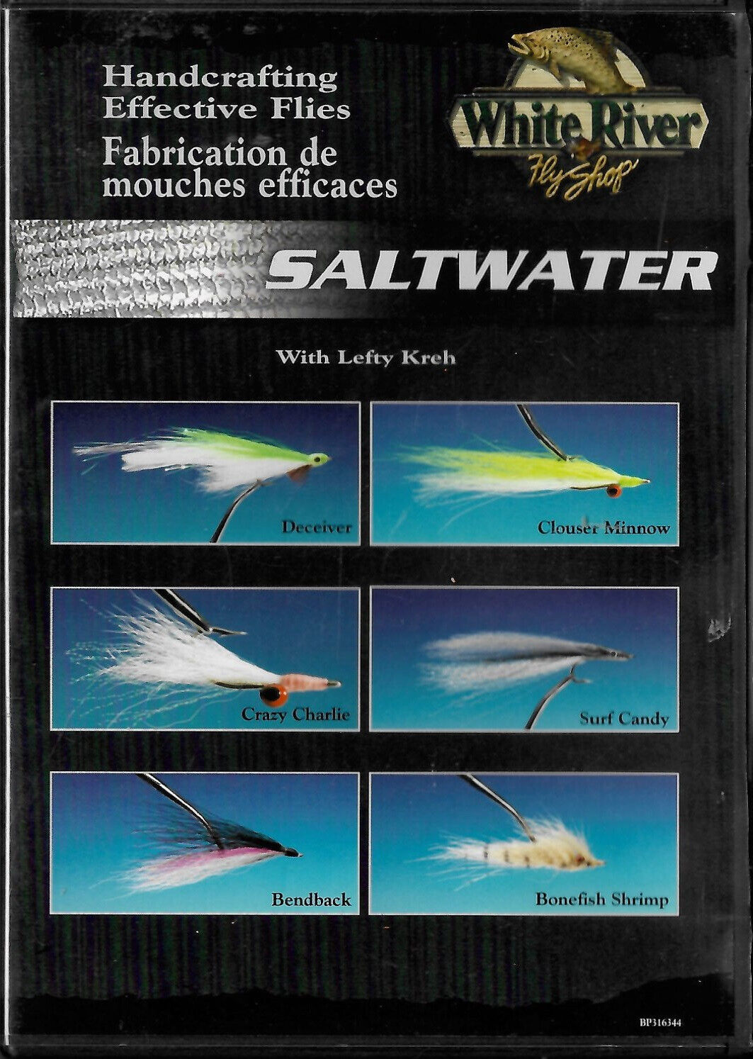 Handcrafting Effective Flies: Saltwater (DVD) English / Spanish