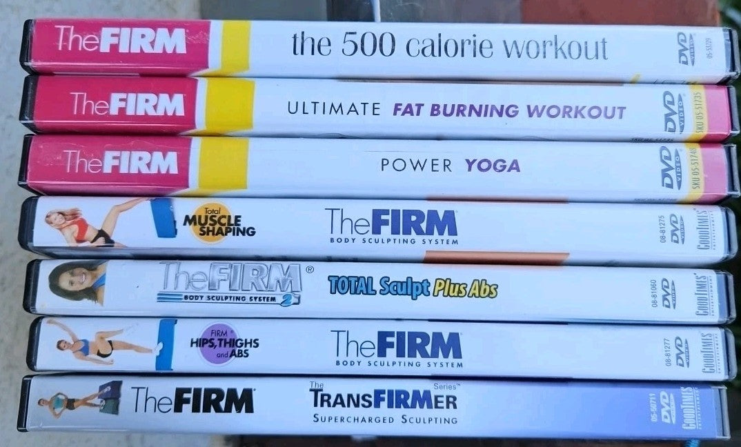 The Firm - Supercharged Sculpting (7 DVD Set) New Sealed