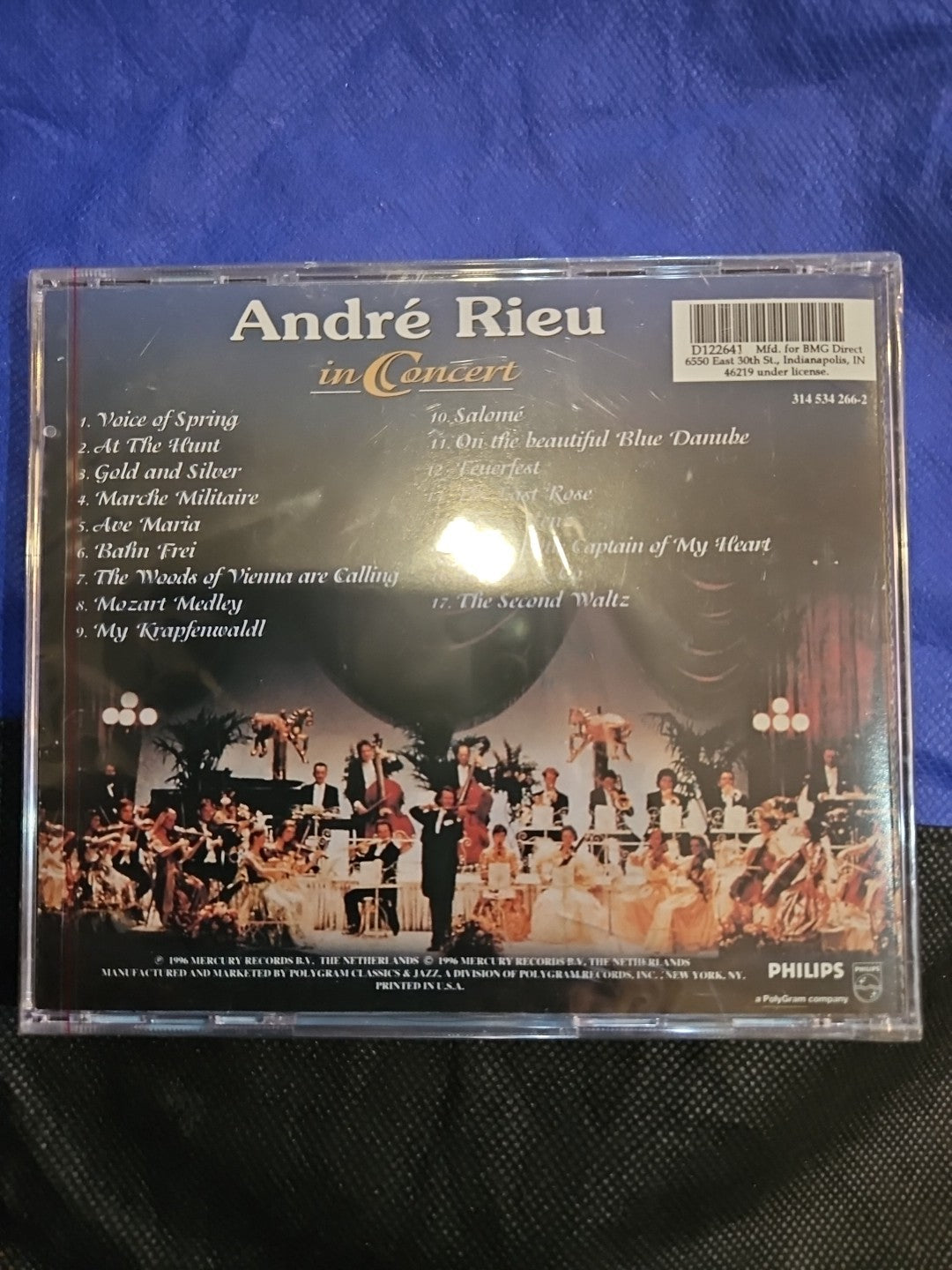 In Concert by Rieu, Andre (CD, 1998)