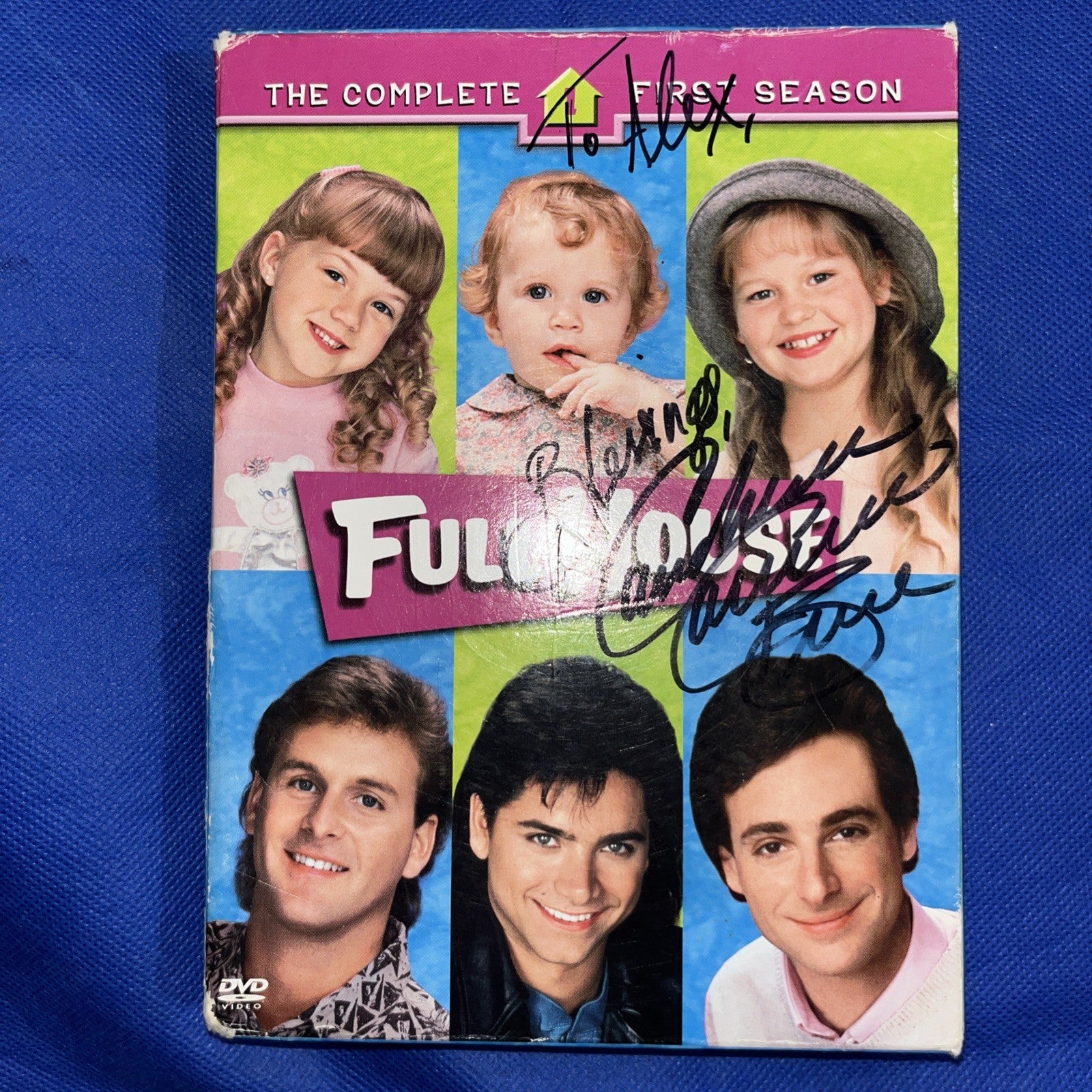 Full House - Season 1  (DVD, 4-Disc) Autographed By Candice Cameron Burke