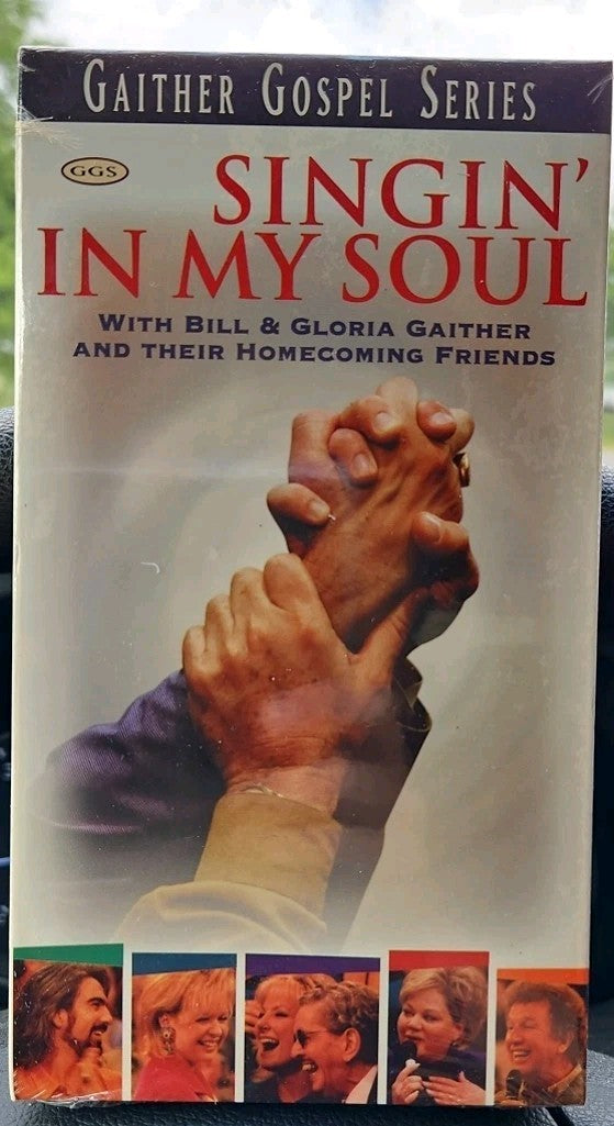 Singin' in My Soul by Bill & Gloria Gaither (Gospel) (VHS, Feb-1999, Spring...