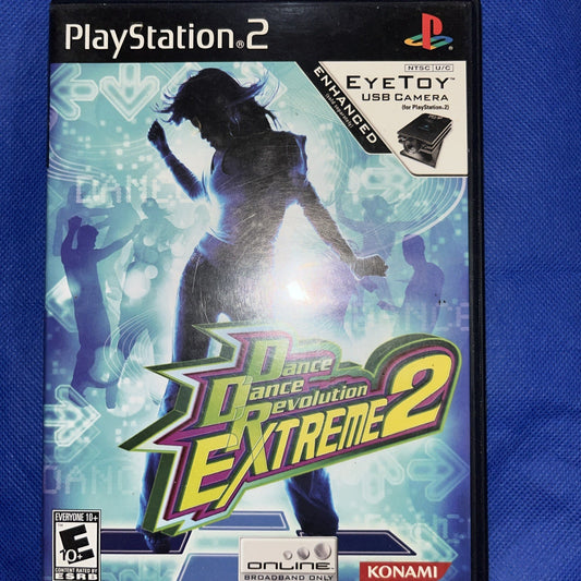 Dance Dance Revolution Extreme 2 (PS2) Mint. Tested. New Case. Resealed