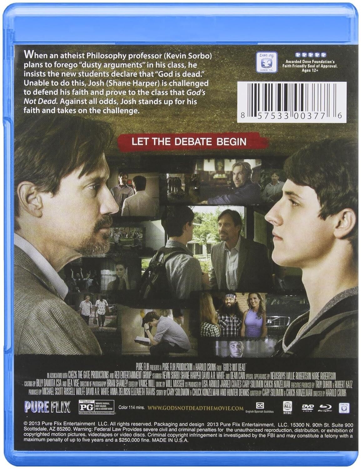 Gods Not Dead (Blu-ray Disc, 2014)