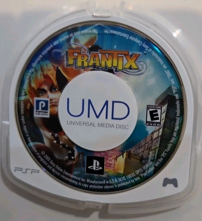 Frantix (Sony PSP, 2005) - European Version. Tested