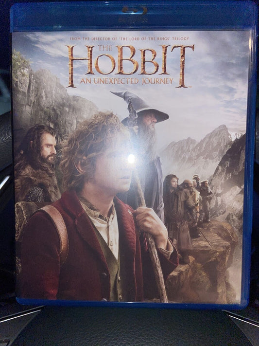 The Hobbit: An Unexpected Journey (Blu-ray/DVD 3-Disc Set 2013)