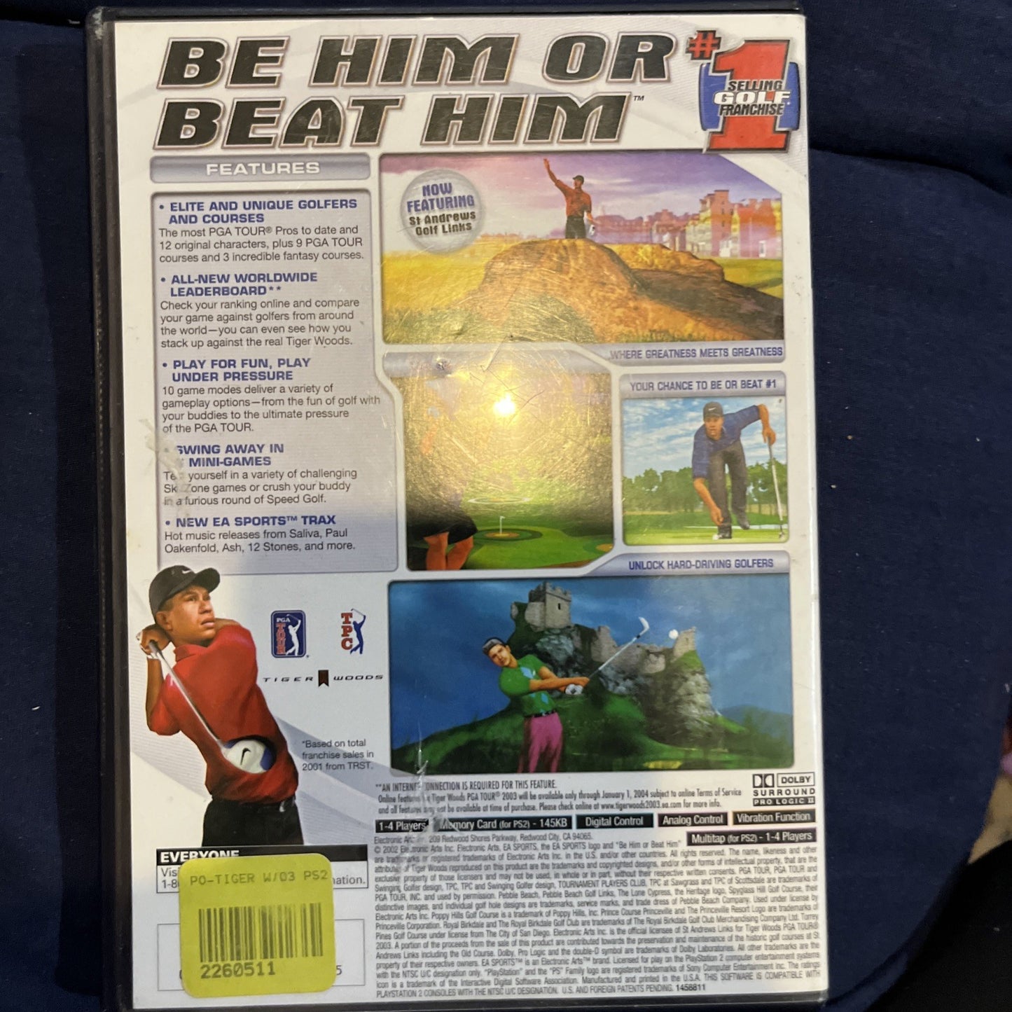 Tiger Woods PGA Tour 2003 (Sony PlayStation 2, 2002)