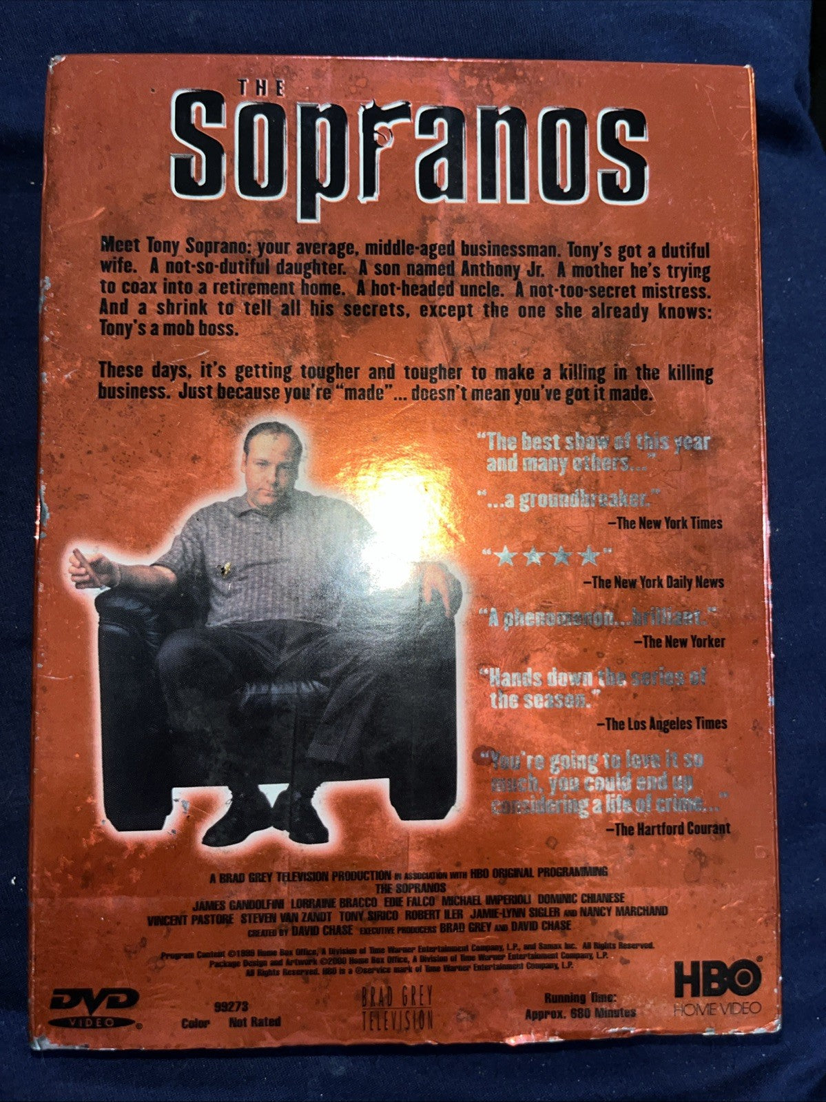 The Sopranos - The Complete First Season (DVD, 2000, 4-Disc Set, DVD Collection)