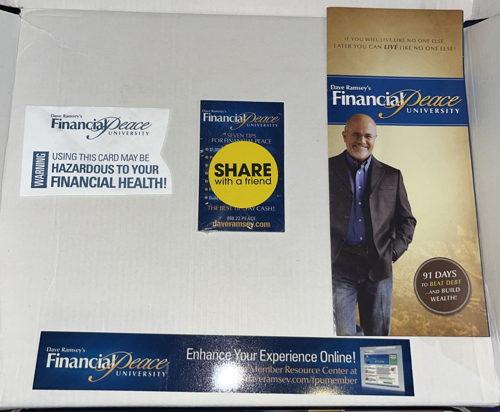 Financial Peace University Membership Kit by Dave Ramsey (Hardcover, Box Set,...