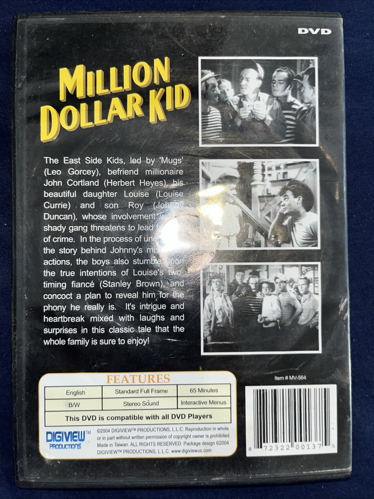 The Million Dollar Kid (DVD, 2006) Sealed