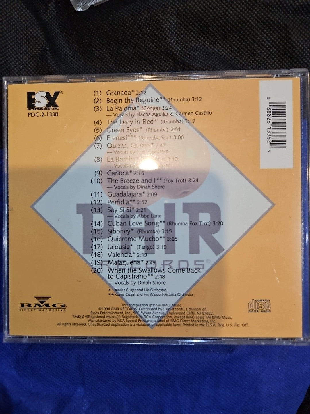 Say Si! Si! by Xavier Cugat (CD, Nov-1994, Pair)