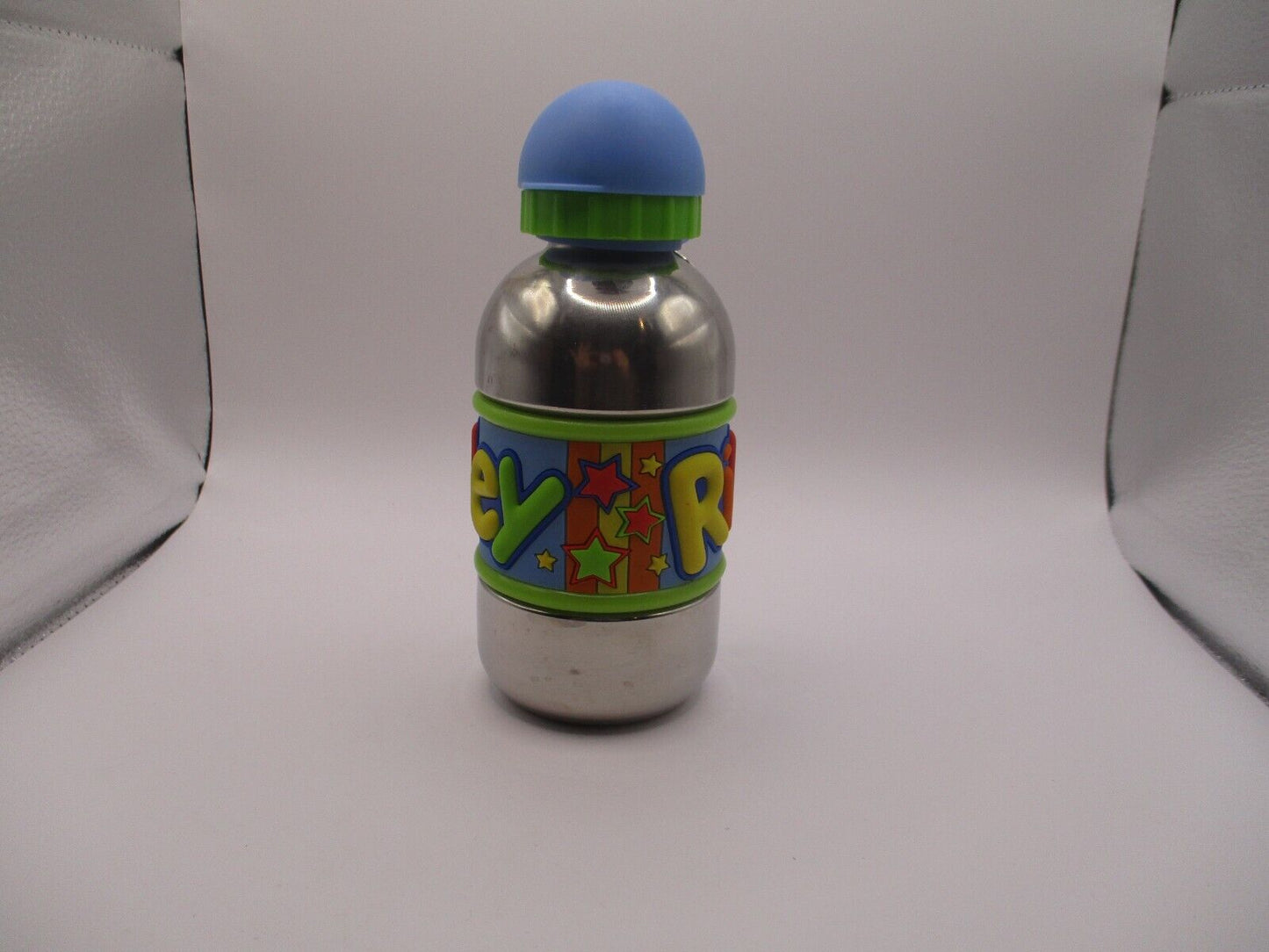 John Hinde Stainless Steel Kids Thermos "Riley" with Carabiner Clip