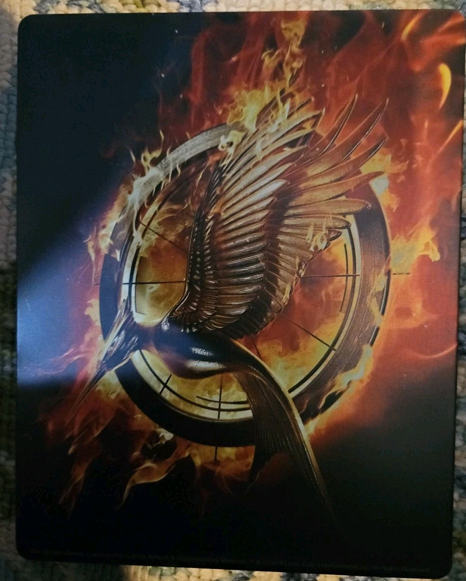 The Hunger Games: Catching Fire (Blu-ray SteelBook) No Digital Download. Tested