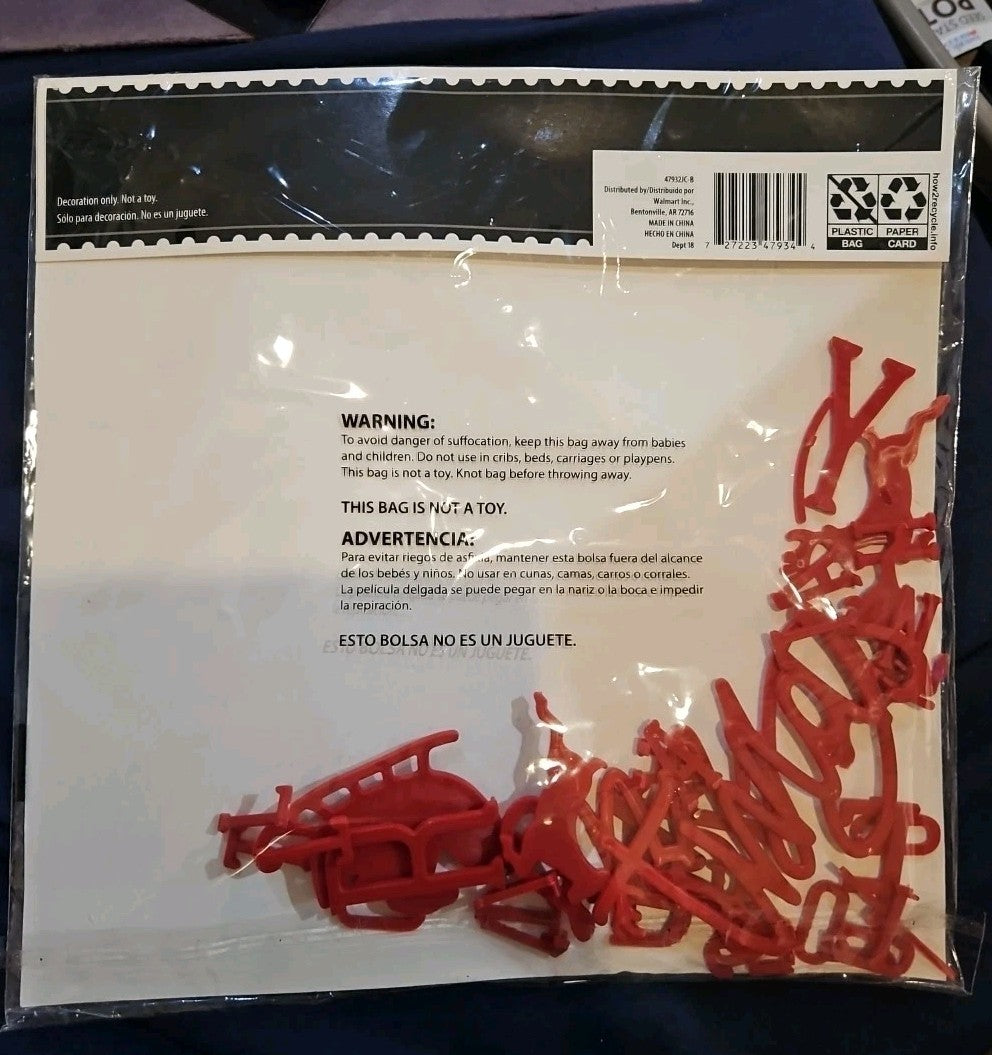 Letter Board Accessory Pack Phrase Set. New Sealed