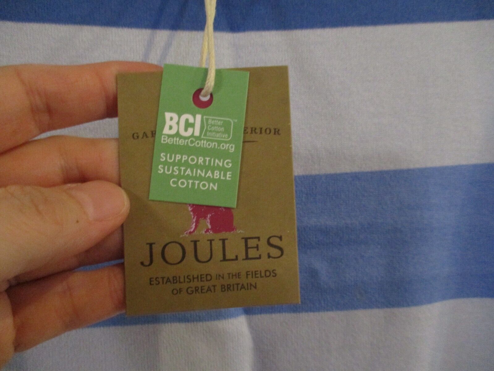 Joules Stripe Tank Dress Size 6 NWT