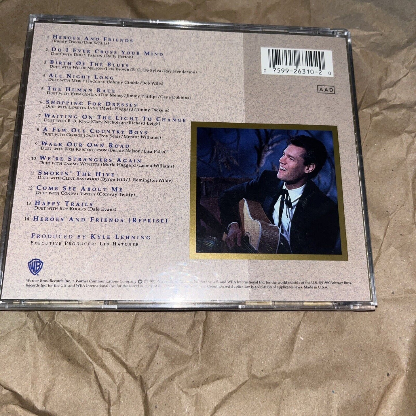 Travis, Randy : Heroes & Friends CD