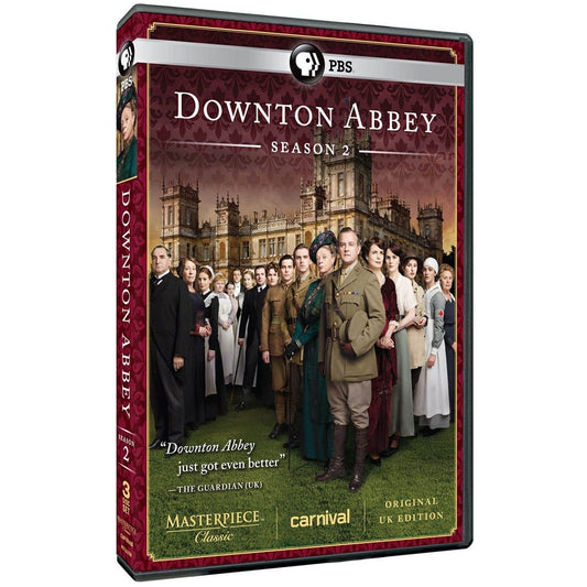 Downton Abbey: Season 2 (Masterpiece) (DVD) Brand New Sealed