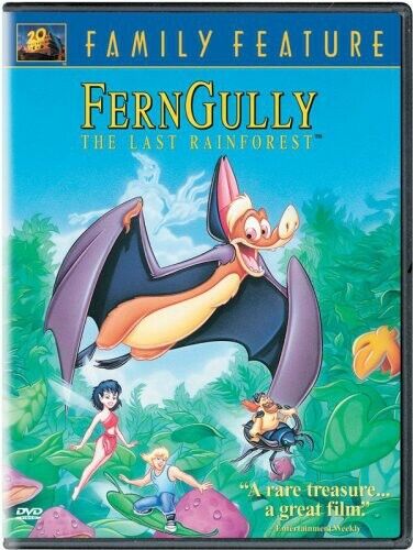Ferngully: the Last Rainforest (DVD, 1992) New Sealed
